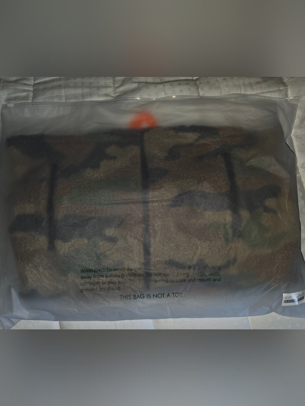 Dairy Boy FIRE! NWT! The Funky Fleece in Decoy Camo in Earth. XS/S. R2S! - Picture 12 of 12
